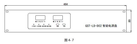 GST-LD-D02智能电源盘外形尺寸图