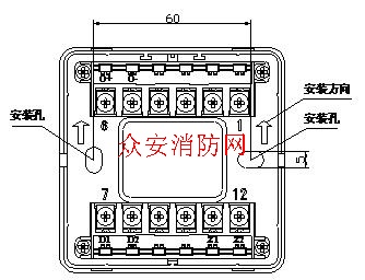 海湾8313a隔离器接线图图片