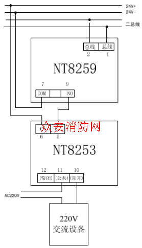 尼特输入模块接线图图片